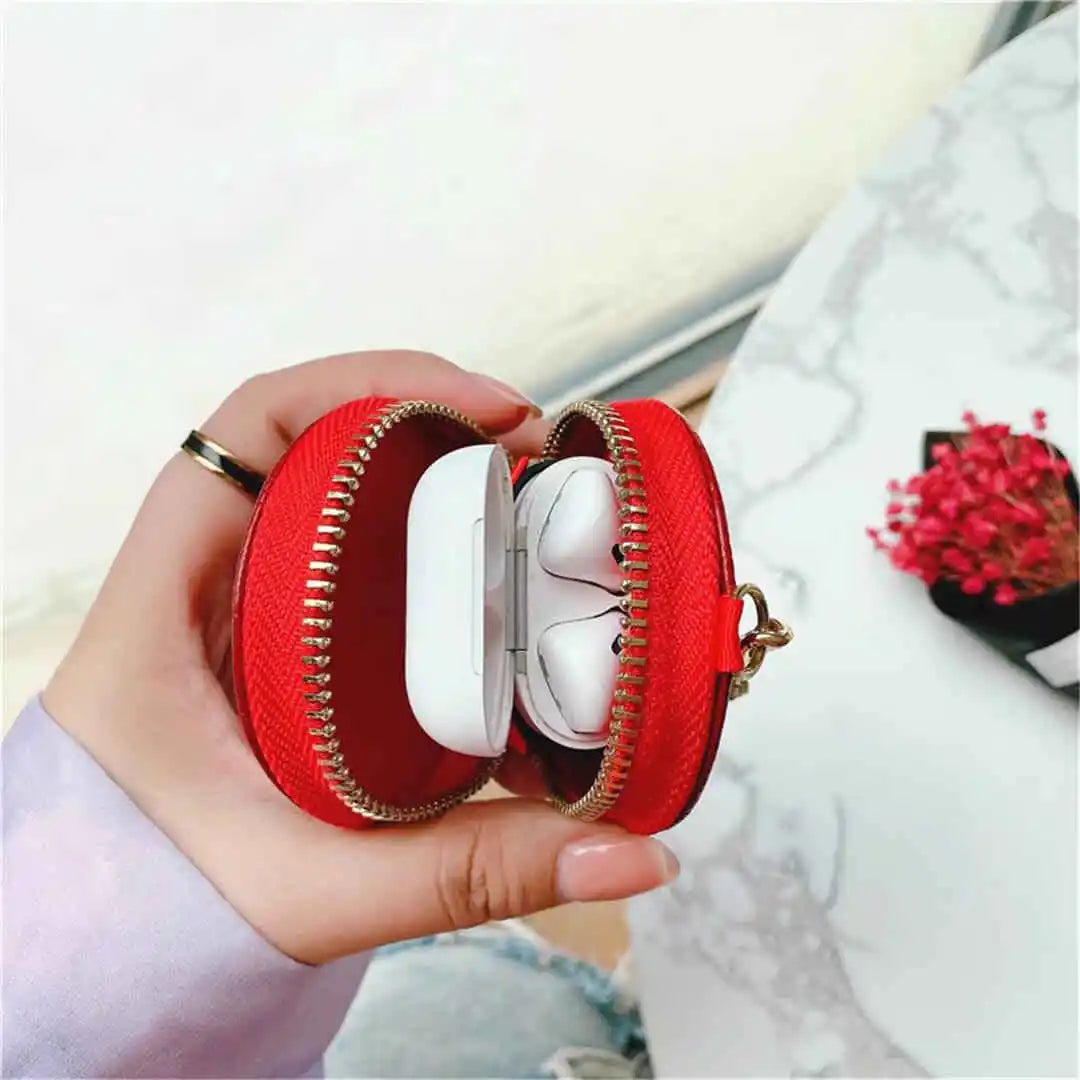zipper airpods pouch