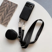 Stylish crossbody wallet phone case