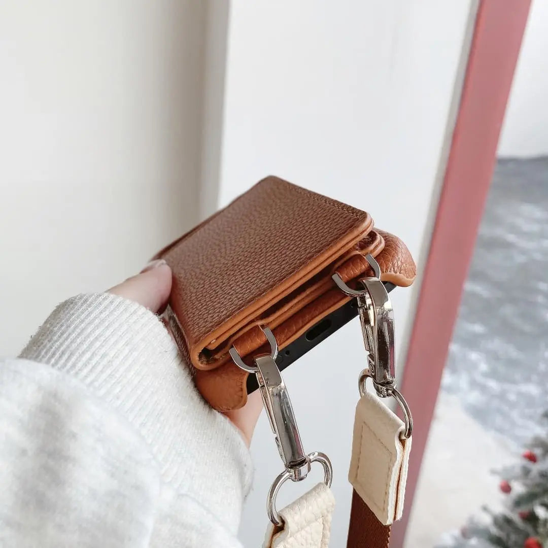 Hands-free phone case with ring holder