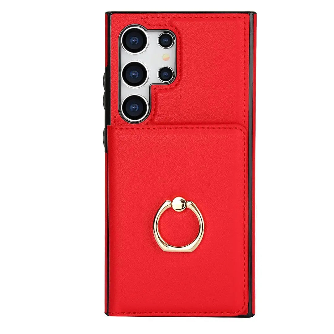 Minimalist wallet case for Galaxy S24 Ultra