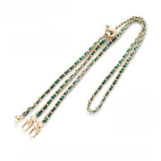 gold chain crossbody strap