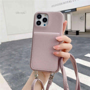 iphone crossbody wallet case