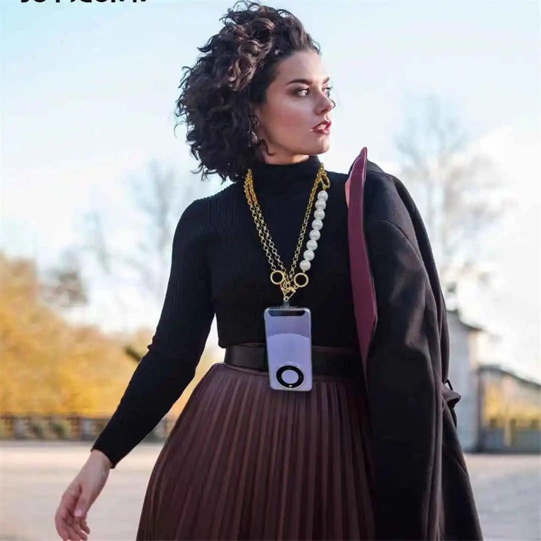 Stylish beaded phone strap