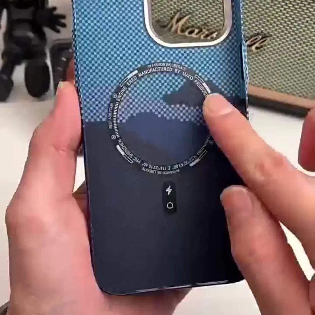 forged carbon fiber phone case