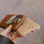 protective phone case with card holder