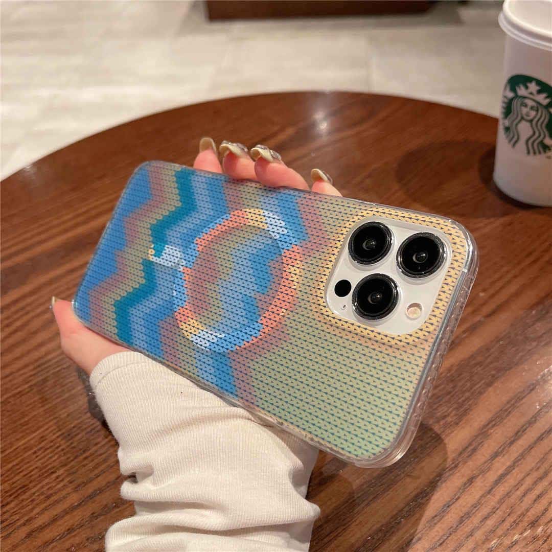 chevron kniting texture phone case