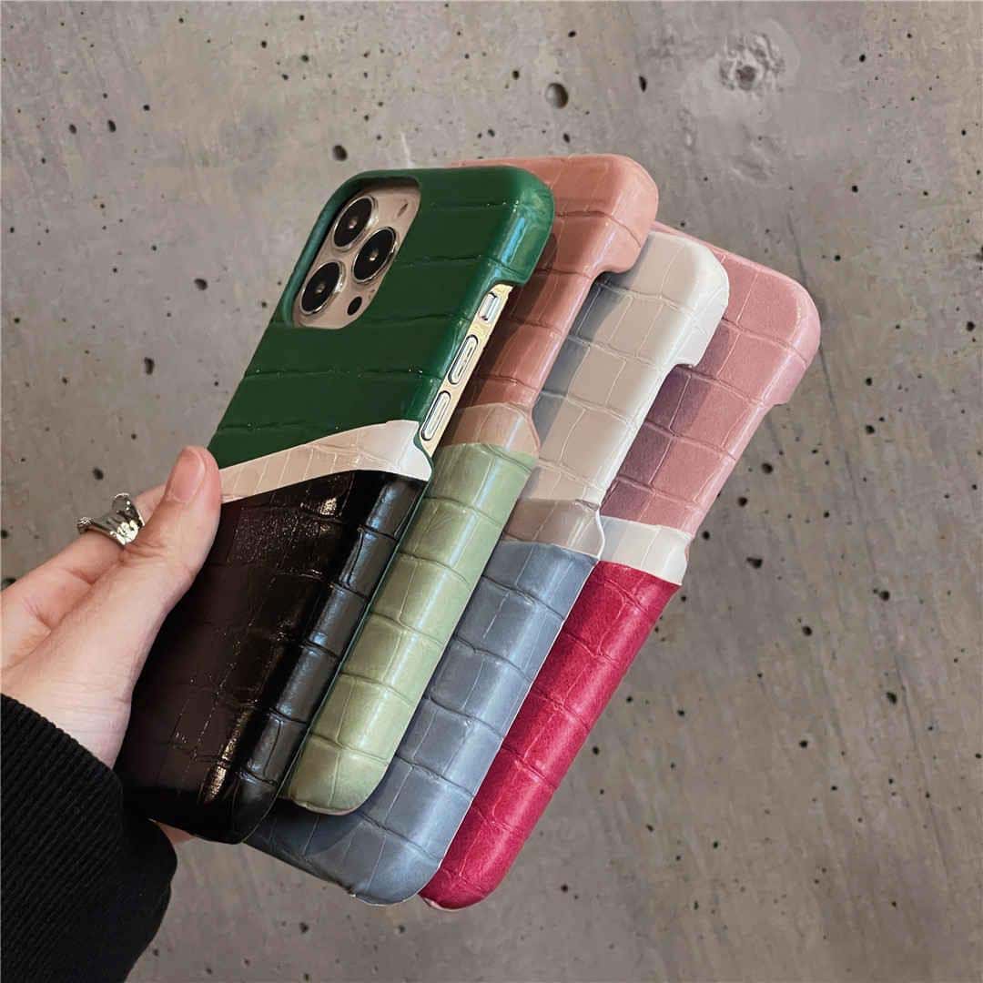 croc phone case with card holder