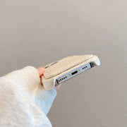 luxury leather phone case