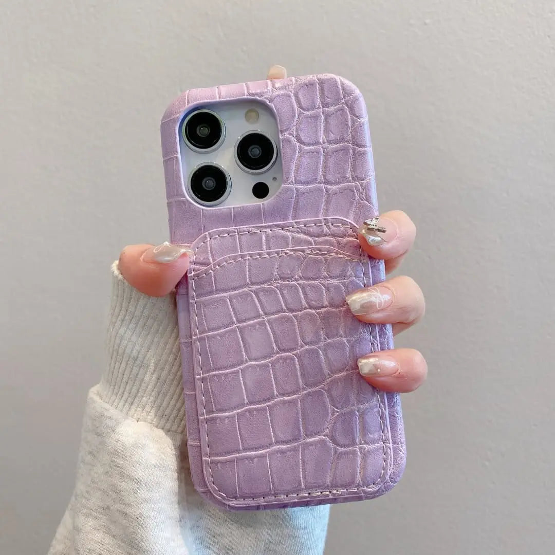 iphone phone case with card holderβ