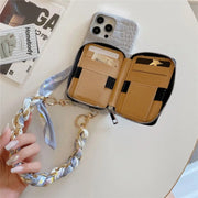 leather wallet back case iPhone