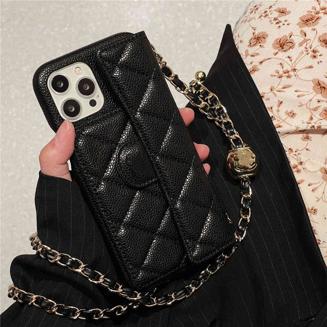 pebble leather crossbody phone case