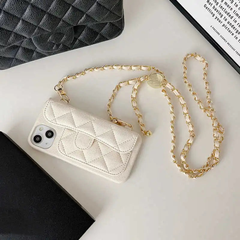 phone and card holder crossbody