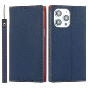 leather iphone folio case