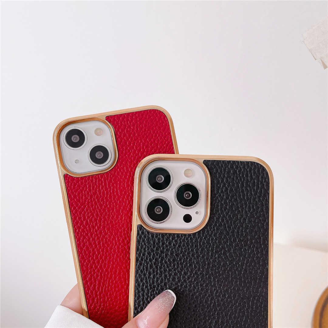 genuine leather iPhone 12 pro max case