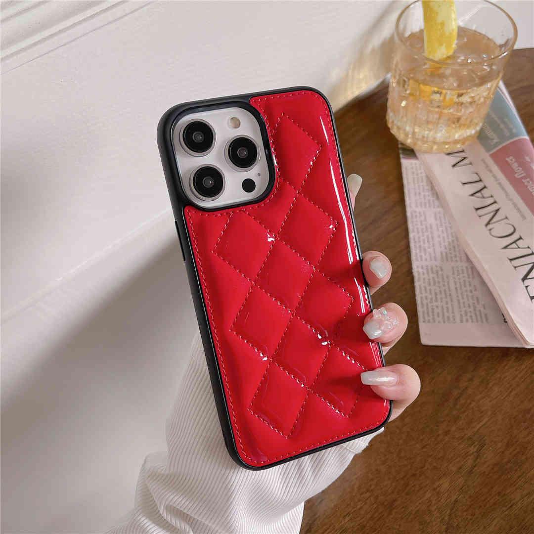 red leather iphone 15 pro case
