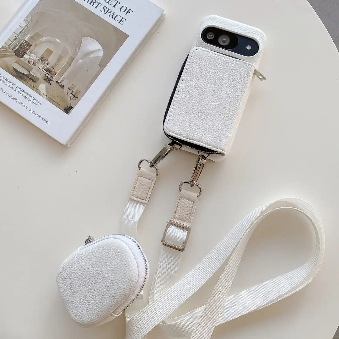 Durable leather wallet for Google Pixel