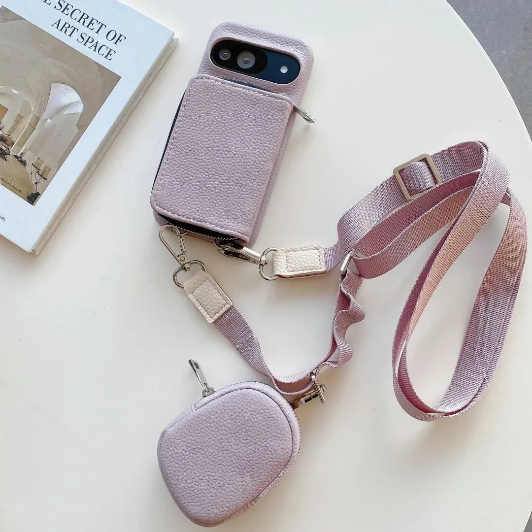 Luxury leather Google Pixel wallet