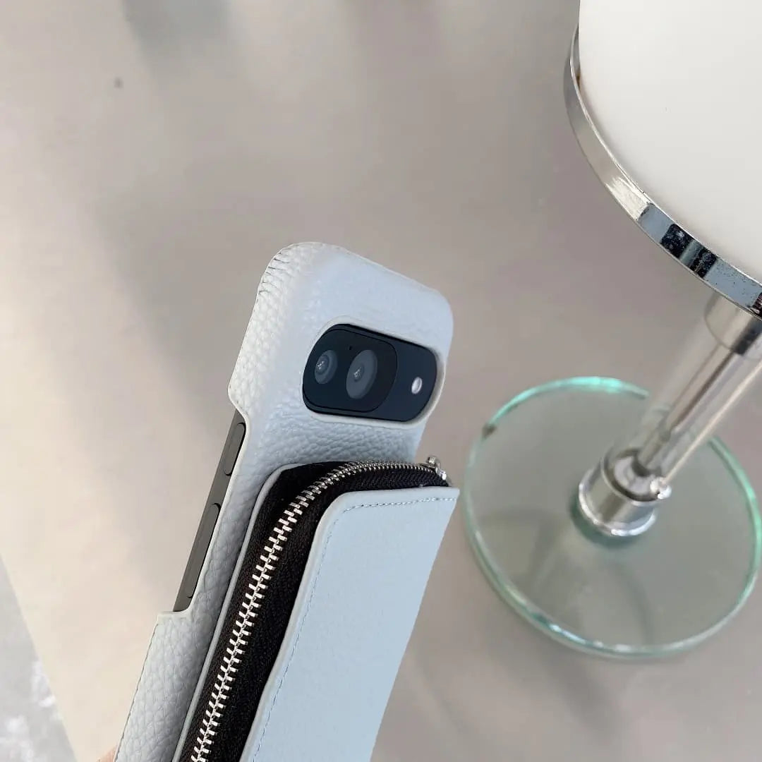 Secure zipper phone case for Google Pixel