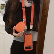 Hands-free zipper wallet case Google Pixel