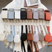 Premium leather phone wallet Google Pixel
