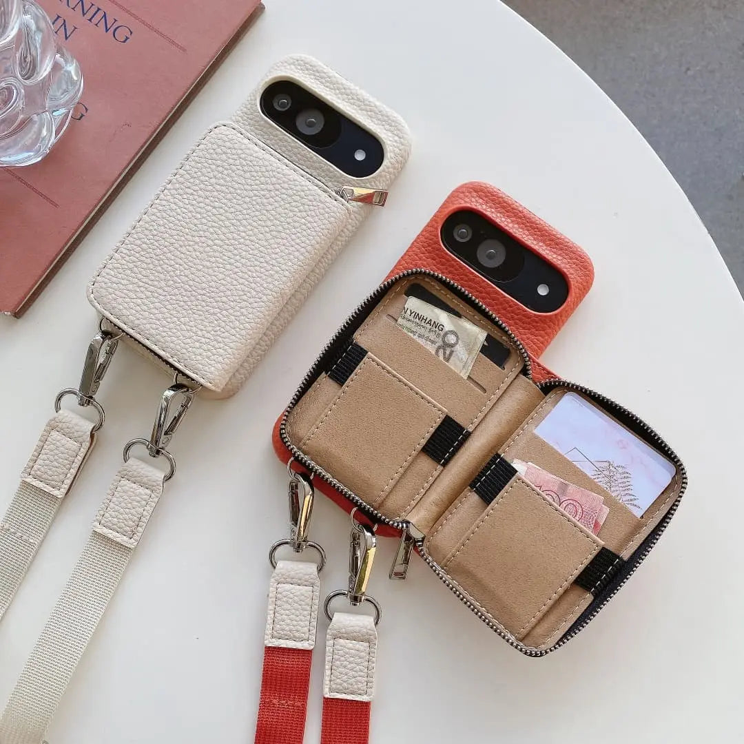 Zipper wallet phone case Google Pixel