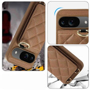 quilted pixel wallet phone case