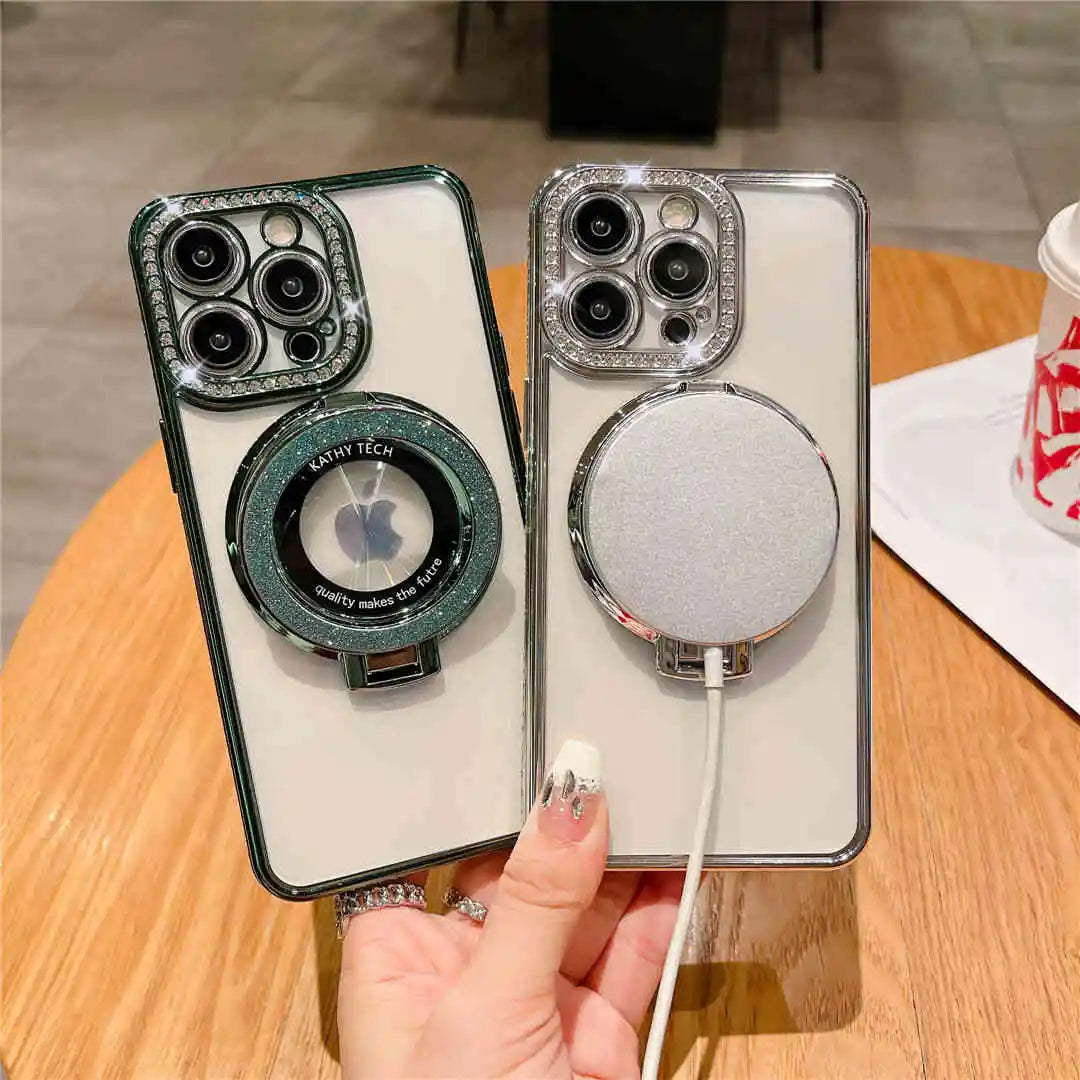 magsafe iphone case with magnet ring