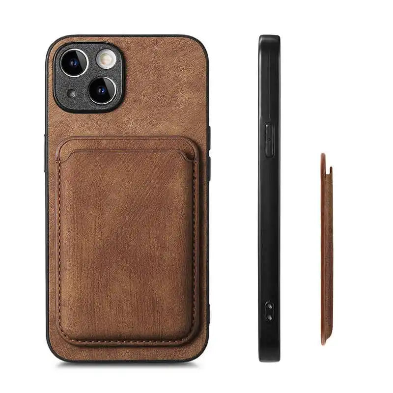 iphone case with magnetic card slot