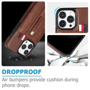 Scratch-resistant leather phone case