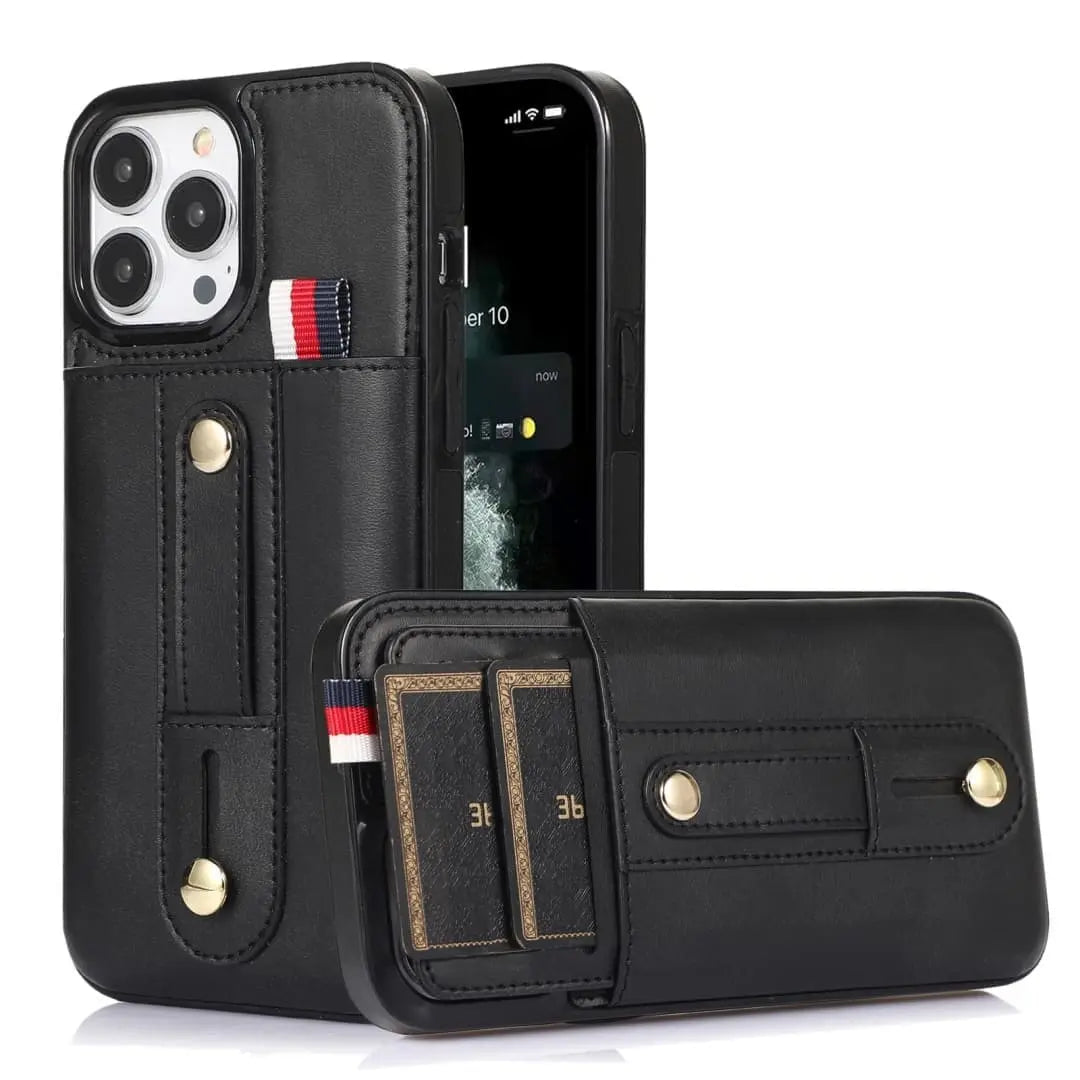 Secure grip retro phone case