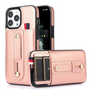 Slim-fit leather phone case