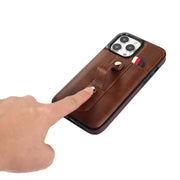 Secure grip phone case with loop