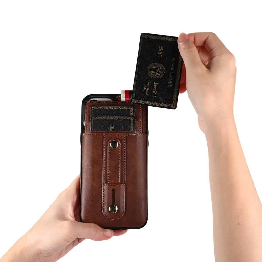 iPhone case with card slot