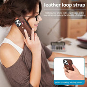 Elegant iPhone case with loop