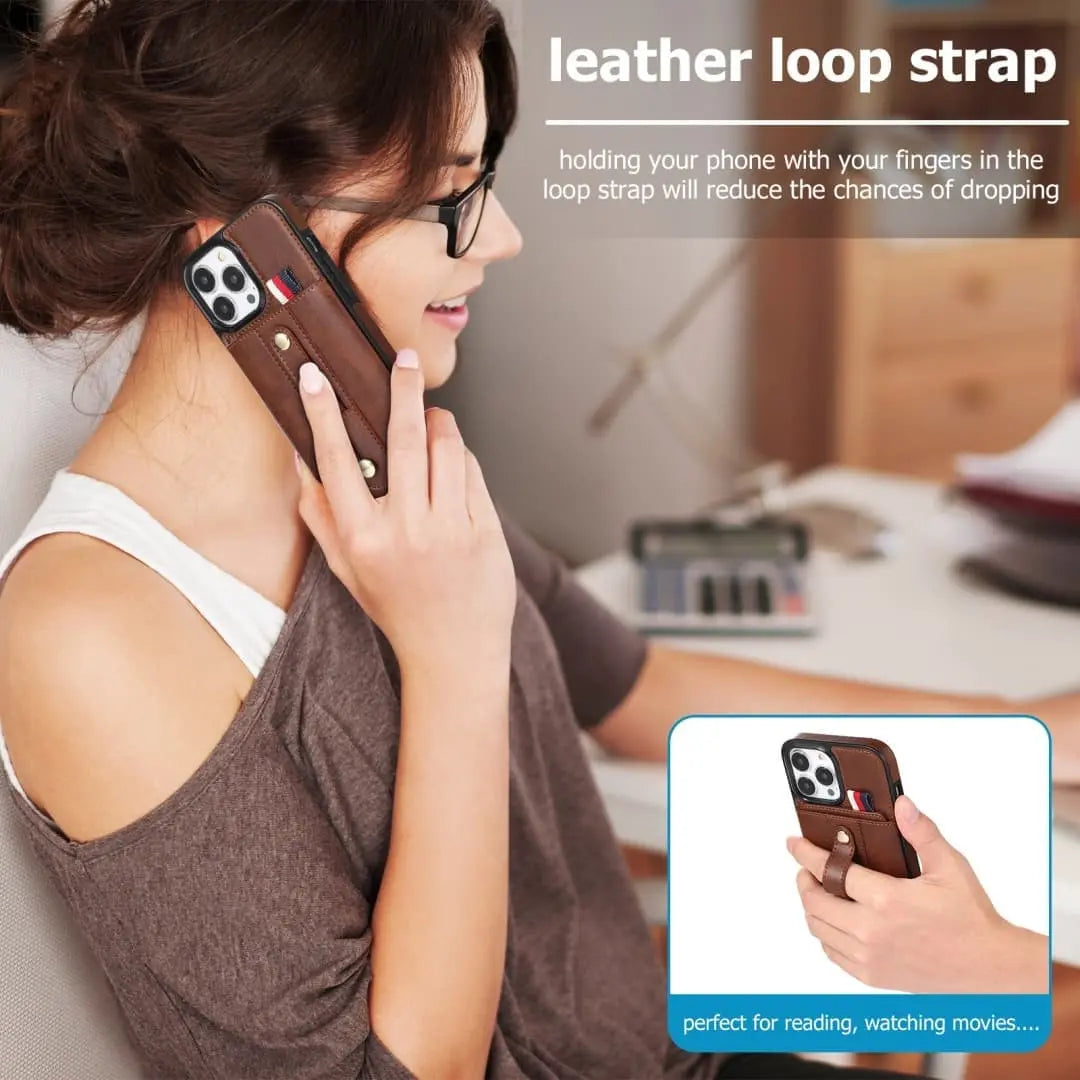 Elegant iPhone case with loop