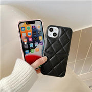 black iPhone 15 case with redit card holder