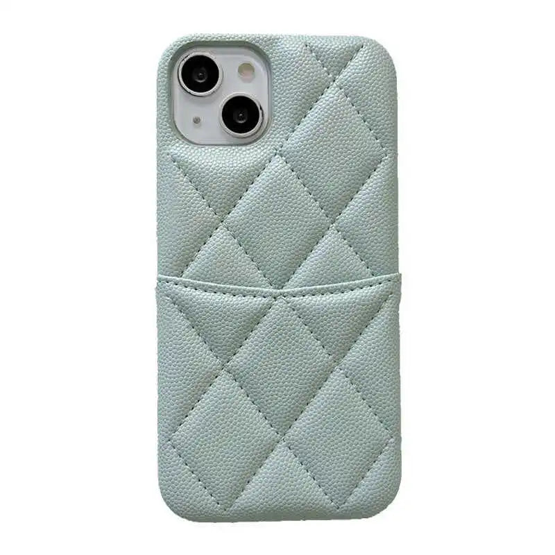 full grain leather phone case