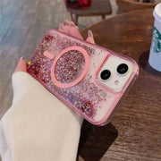 iphone 13 case glitter liquid
