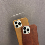 lizard skin print iPhone 14 pro case