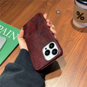 faux leather iphone case