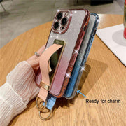gitter iPhone case with hand strap