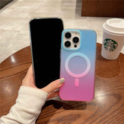 ombre color iPhone 14 plus case