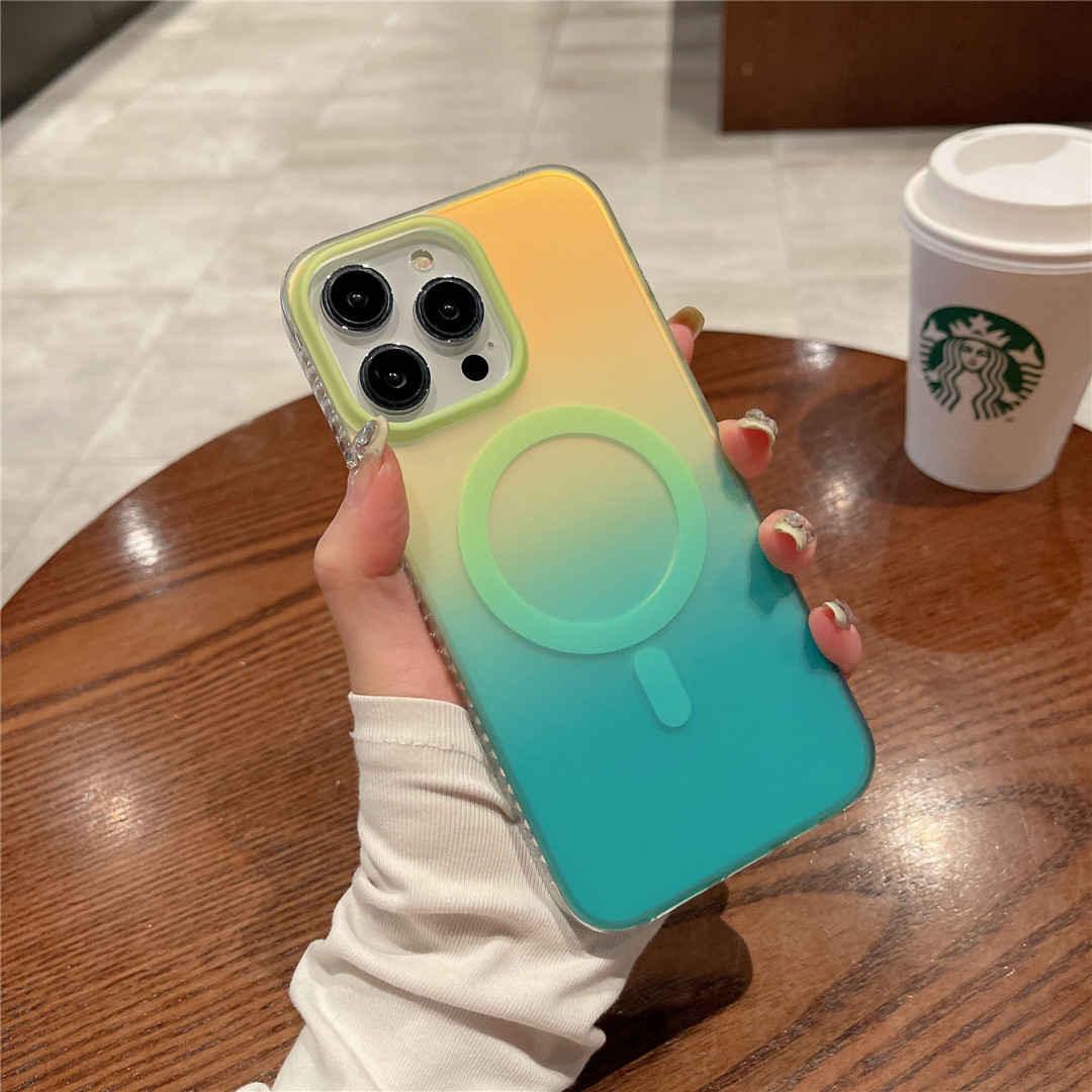 ombre color iPhone 14 pro case