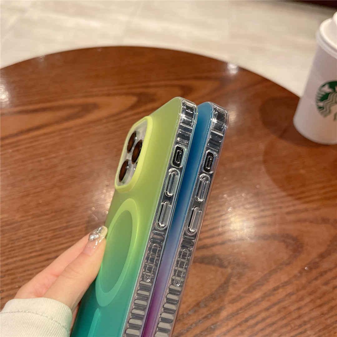 ombre color iPhone 14 plus max case