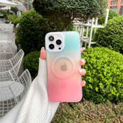 clear gradient iphone case
