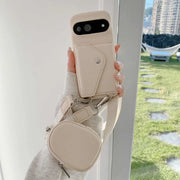 Durable leather phone wallet
