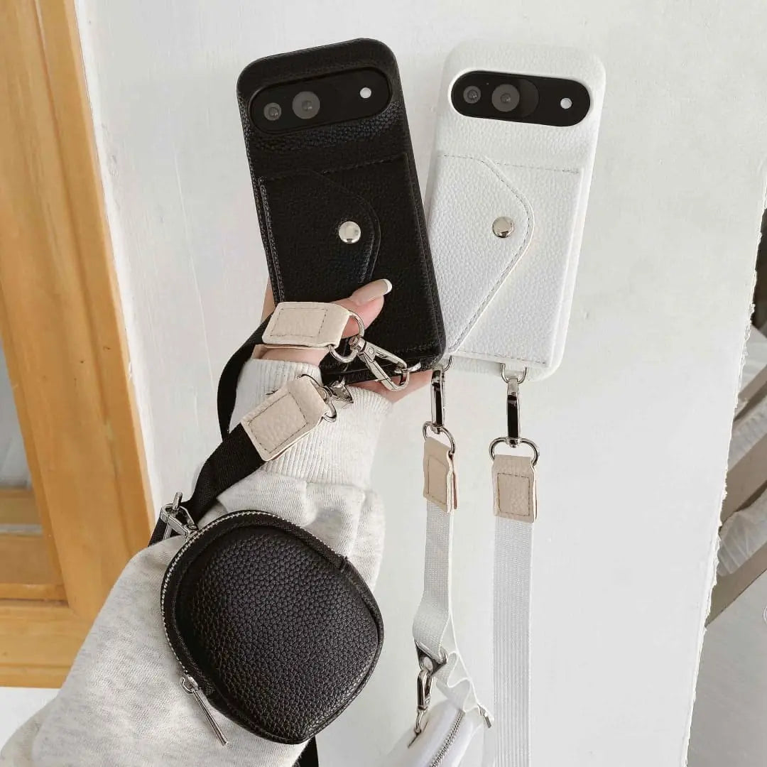 Adjustable crossbody phone case