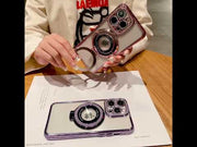 magsafe iphone case with ring stand