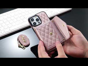RFID Blocking wallet iPhone case