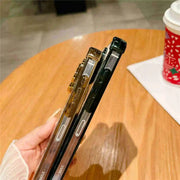 glitter iphone case side edge